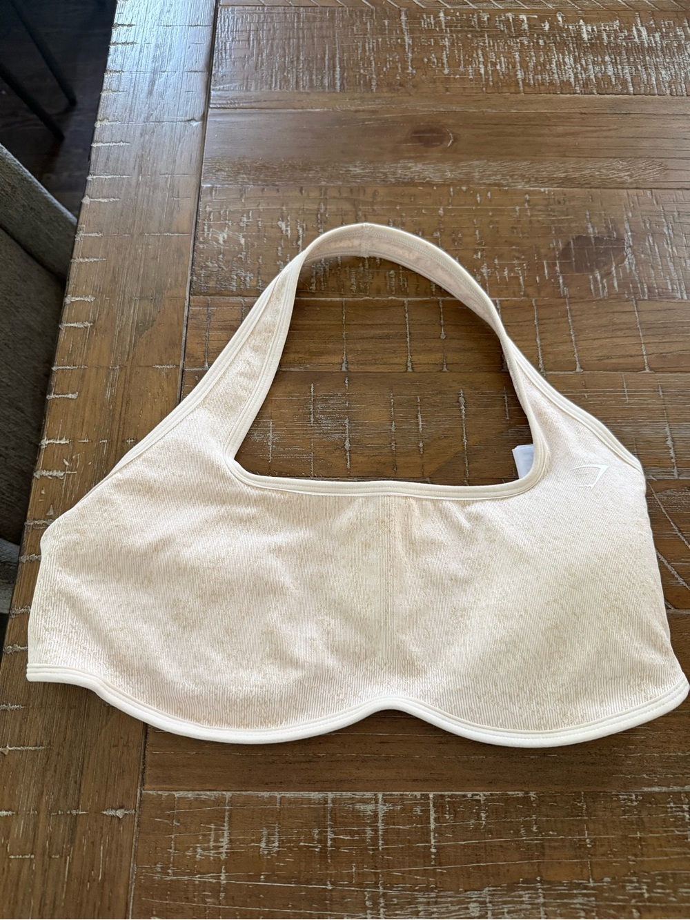 Gymshark Cream Scoop Sports Bralette